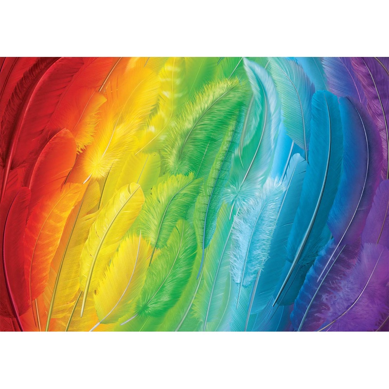 Buffalo Games - Plumes Of Color - 300 Large Piece Jigsaw Puzzle