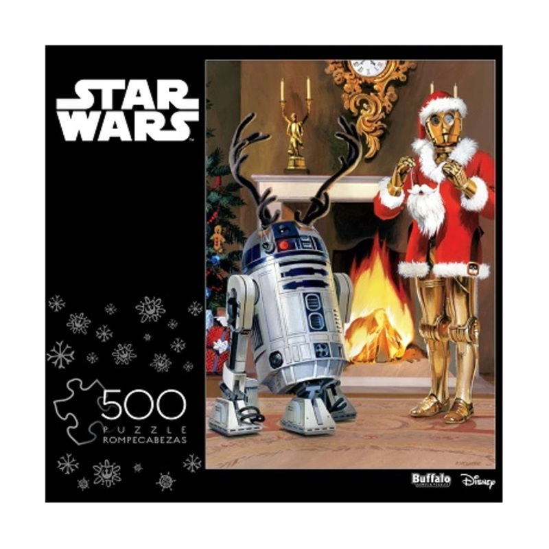 Buffalo Games - Star Wars - All I Want For Christmas Is R2 - 500 Piece Jigsaw Puzzle For Adults -Challenging Puzzle Perfect For Game Nights - Finished Size Is 21.25 X 15.00