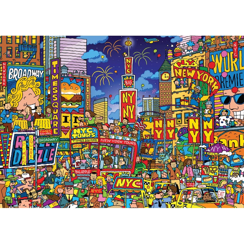 Buffalo Games - Times Square - 300 Large Piece Jigsaw Puzzle