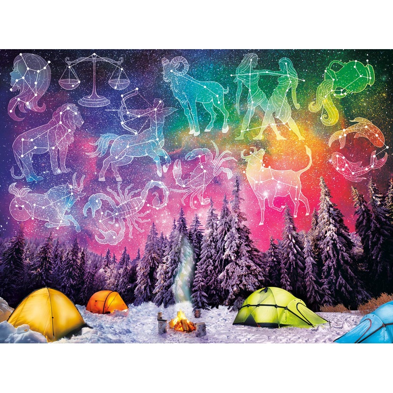Buffalo Games - Written In The Stars - 1500 Piece Jigsaw Puzzle For Adults Challenging Puzzle Perfect For Game Nights - Finished Size Is 38.50 X 26.50