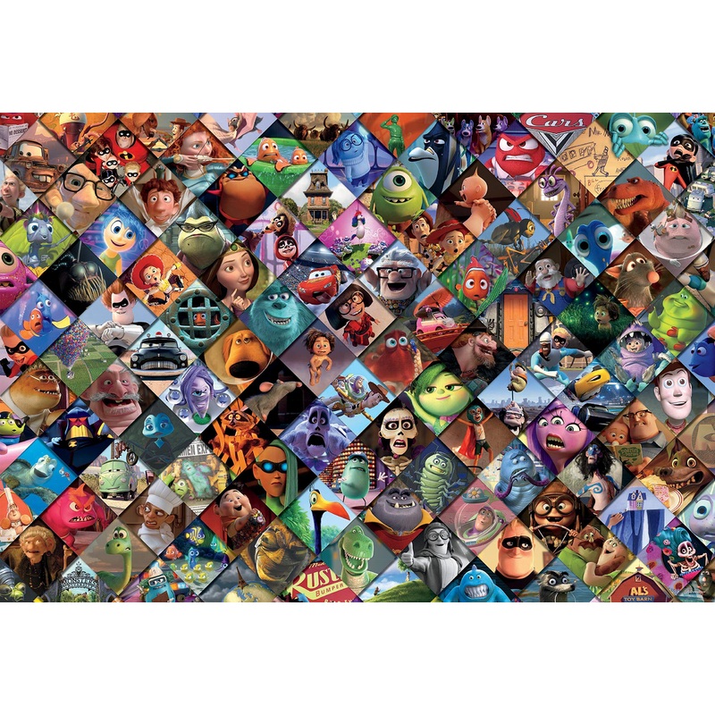 Ceaco - Disney/Pixar Clips - 2000 Piece Jigsaw Puzzle , 5'