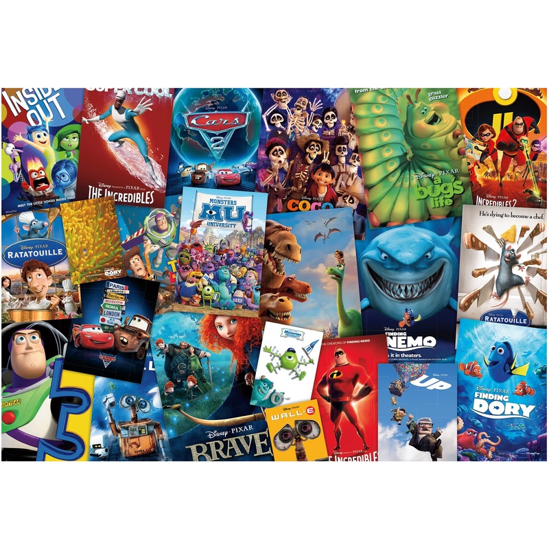 Ceaco - Disney / Pixar - Movie Posters - 2000 Piece Jigsaw Puzzle , 5'