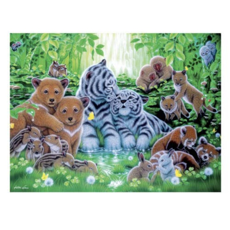 Ceaco - Kentaro - Animal Forest - 750 Piece Jigsaw Puzzle