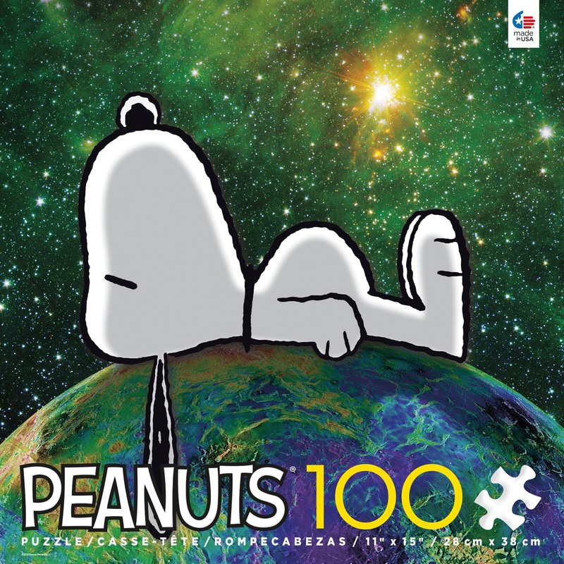 Ceaco - Peanuts Space - Snoopy On Earth - 100 Piece Jigsaw Puzzle