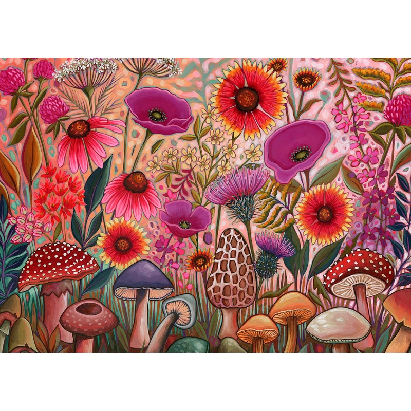 Ceaco - Peggy'S Garden - Morel Of The Story - 1000 Piece Jigsaw Puzzle