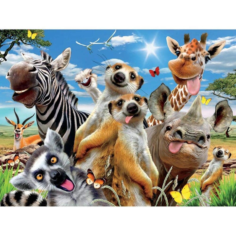 Ceaco - Selfies -African Sun - 550 Piece Jigsaw Puzzle