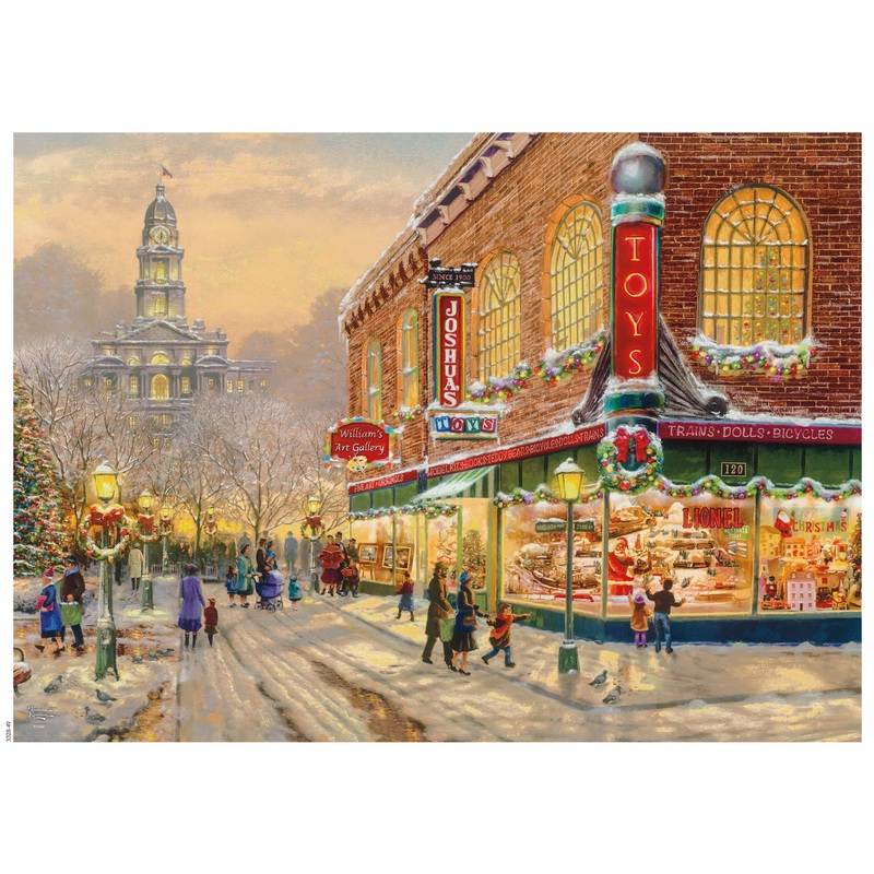 Ceaco - Thomas Kinkade - Holiday - A Christmas Wish - 1000 Piece Jigsaw Puzzle