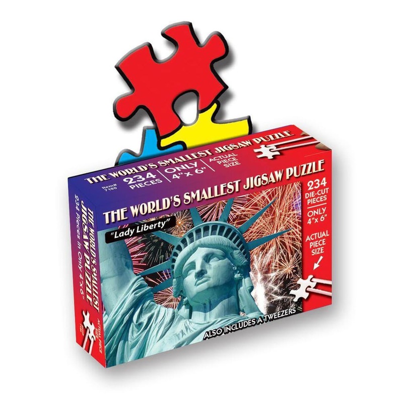 WorldS Smallest Jigsaw Puzzle  Lady Liberty
