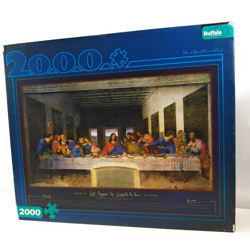 Buffalo Games 2000 Piece Jigsaw Puzzle The Last Supper
