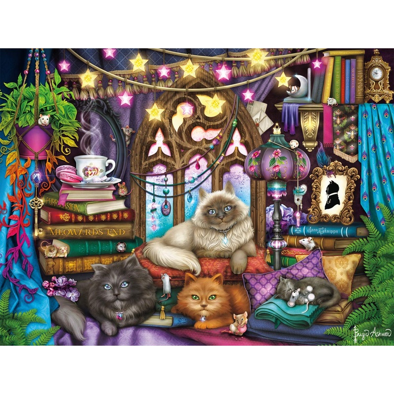 Buffalo Games - Evening Tea And Tales - 750 Piece Jigsaw Puzzle