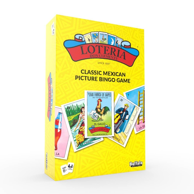 Buffalo Games - Loteria  Classic Family Board Game - Authentic Don Clemente Artwork - Great For Game Night - Ages 8 And Up