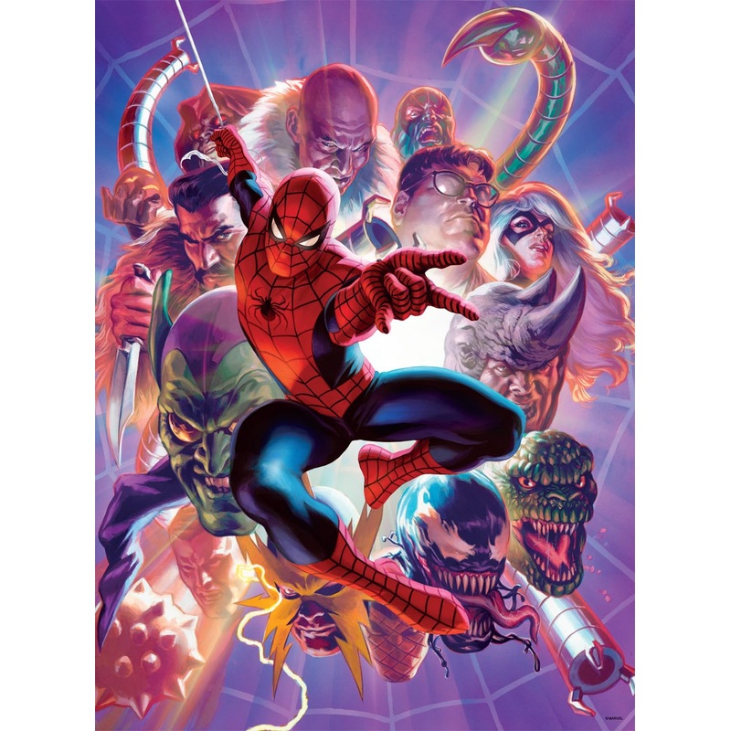Buffalo Games - Marvel - The Amazing Spider-Man #33-1000 Piece Jigsaw Puzzle For Adults -Challenging Puzzle Perfect For Game Nights - Finished Size Is 26.75 X 19.75