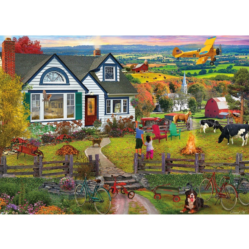 Ceaco - David Maclean - The Fly By - 1000 Piece Jigsaw Puzzle
