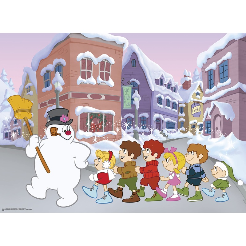 Ceaco - Frosty The Snowman - Follow Frosty - 100 Piece Jigsaw Puzzle