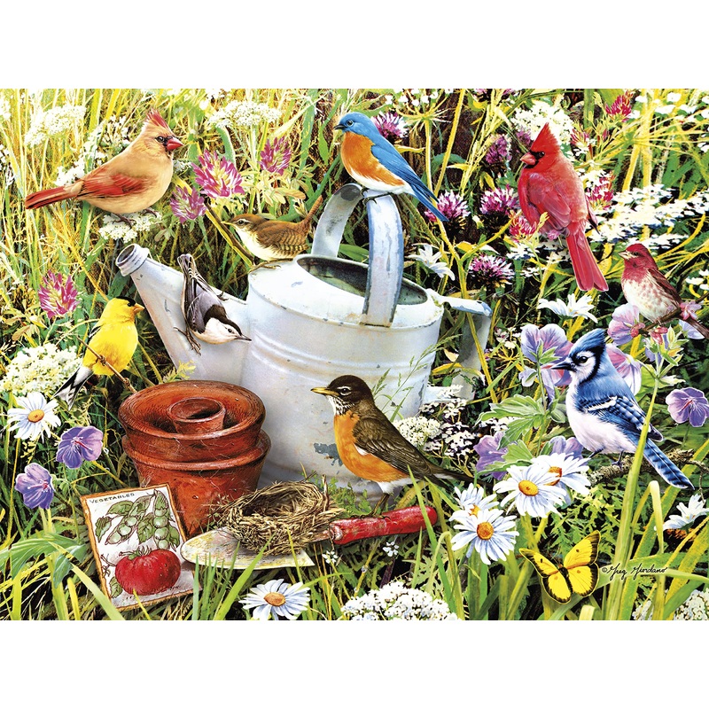 Ceaco - Garden Birds - 500 Piece Jigsaw Puzzle