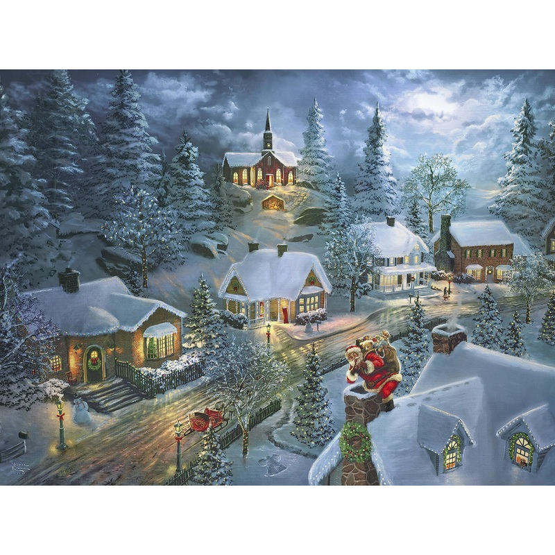 Ceaco - Holiday - Santa'S Silent Night - 300 Piece Jigsaw Puzzle