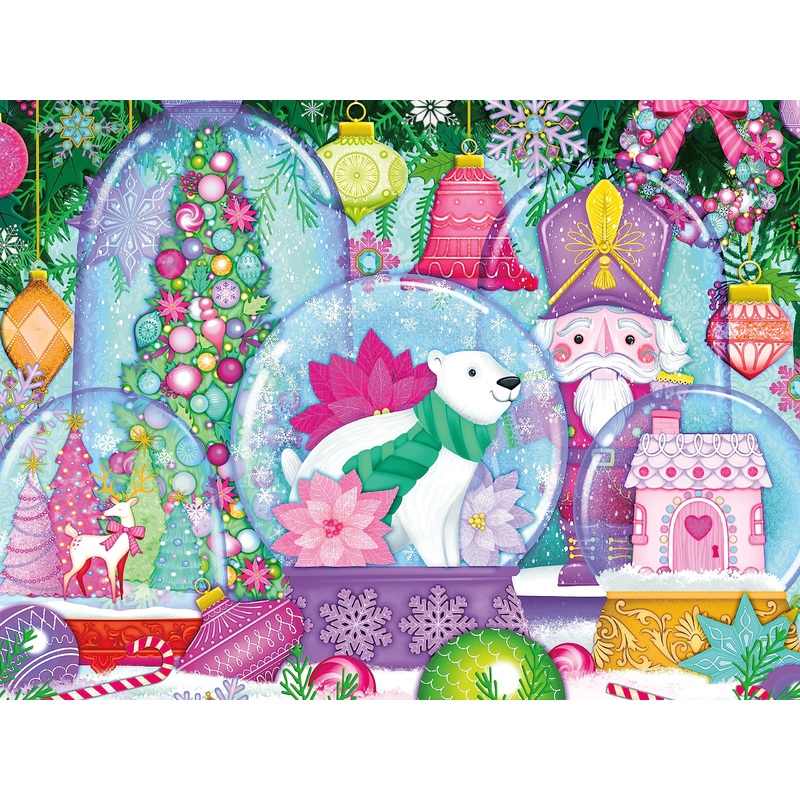 Ceaco - Holiday - Snow Globes - 300 Piece Jigsaw Puzzle