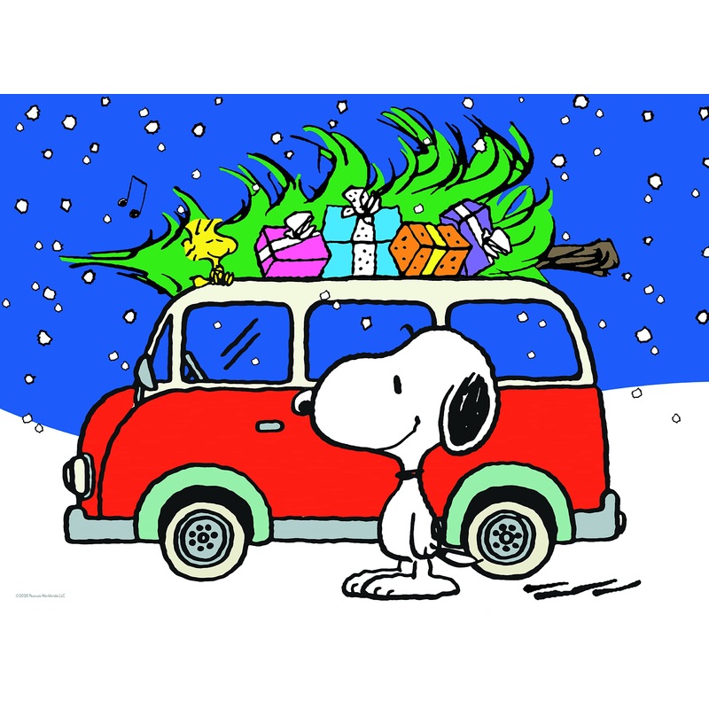 Ceaco - Peanuts - Peace And Presents - Holiday - 100 Piece Jigsaw Puzzle