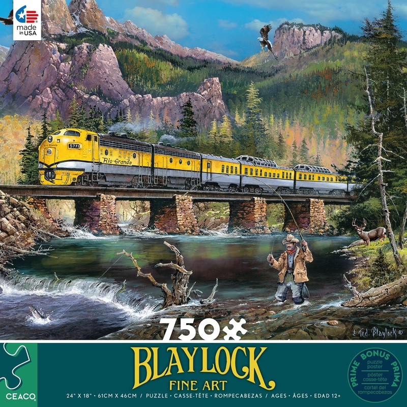 Ceaco - Ted Blaylock - Western Bound - 750 Piece Jigsaw Puzzle