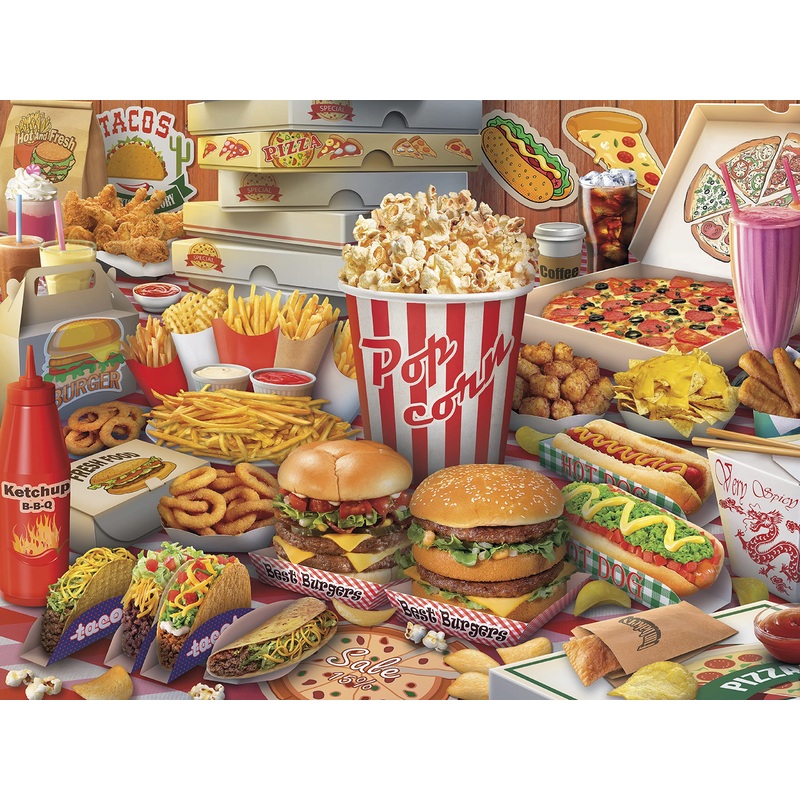 Ceaco - Yum Yum - 300 Oversized Piece Jigsaw Puzzle