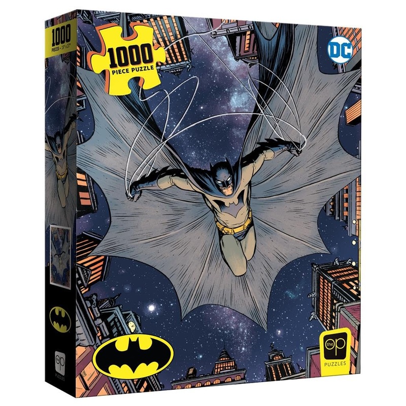 Batman I Am The Night 1000 Piece Jigsaw Puzzle | Officially Licensed Batman Merchandise | Collectible Puzzle Featuring Batman In Action From The Classic Dc Comics Universe