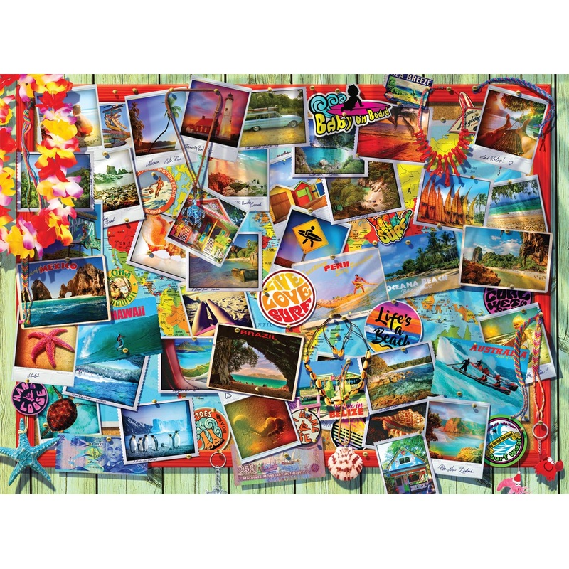 Buffalo Games - Garry Walton - Beaches Around The Globe - 1000 Piece Jigsaw Puzzle For Adults Challenging Puzzle Perfect For Game Nights - Finished Puzzle Size Is 26.75 X 19.75