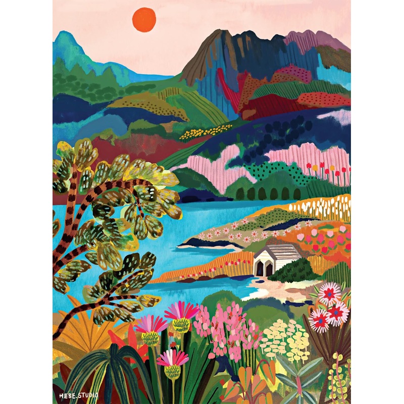 Buffalo Games - Hebe Studio - Dove Lake - 1000 Piece Jigsaw Puzzle For Adults -Challenging Puzzle Perfect For Game Nights - Finished Size Is 26.75 X 19.75