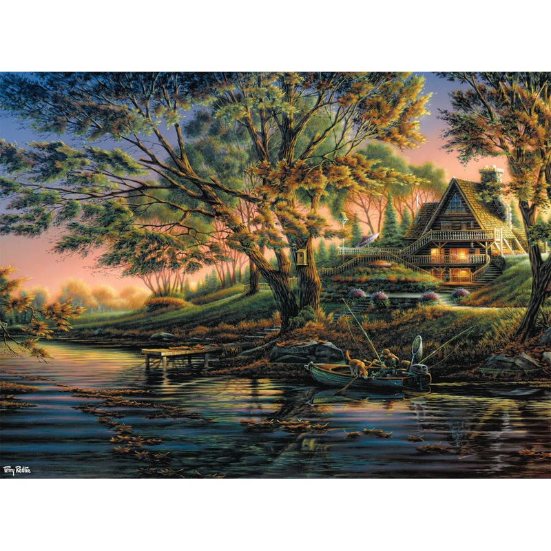 Buffalo Games - Terry Redlin - Close To Paradise - 1000 Piece Jigsaw Puzzle For Adults -Challenging Puzzle Perfect For Game Nights - Finished Size Is 26.75 X 19.75