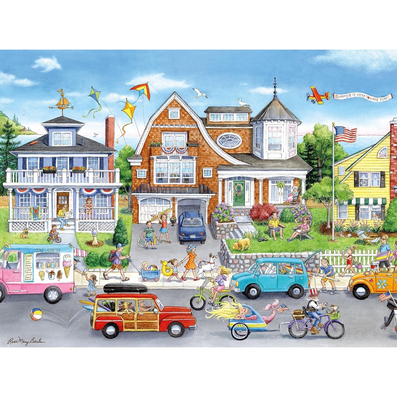 Ceaco - Summer By The Beach - 300 Piece Jigsaw Puzzle