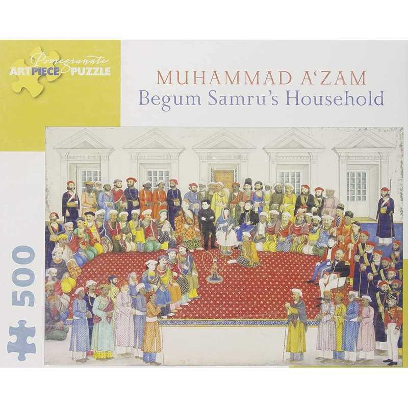 Muhammad A'Zam 500 Piece Puzzle Begum Samru'S Household