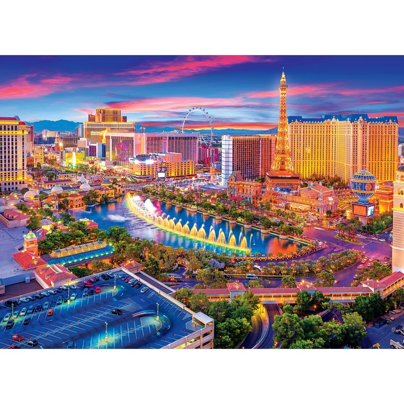 Roseart - Kodak - Las Vegas Strip - 1500 Piece Jigsaw Puzzle For Adults