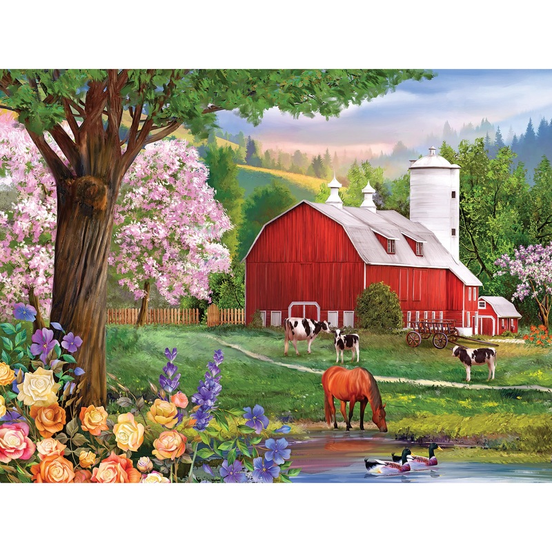 Roseart - Puzzle Collector - Spring Morning - 300Xl Piece Jigsaw Puzzle For Adults