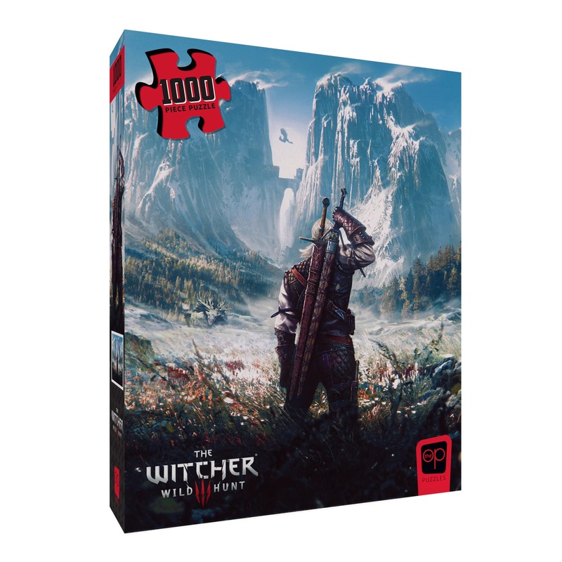 The Witcher Skellige 1,000 Piece Jigsaw Puzzle | Collectible Puzzle Featuring Geralt In The Skellige Isles From The Witcher Video Game | Officially Licensed Cd Projekt Red Merchandise