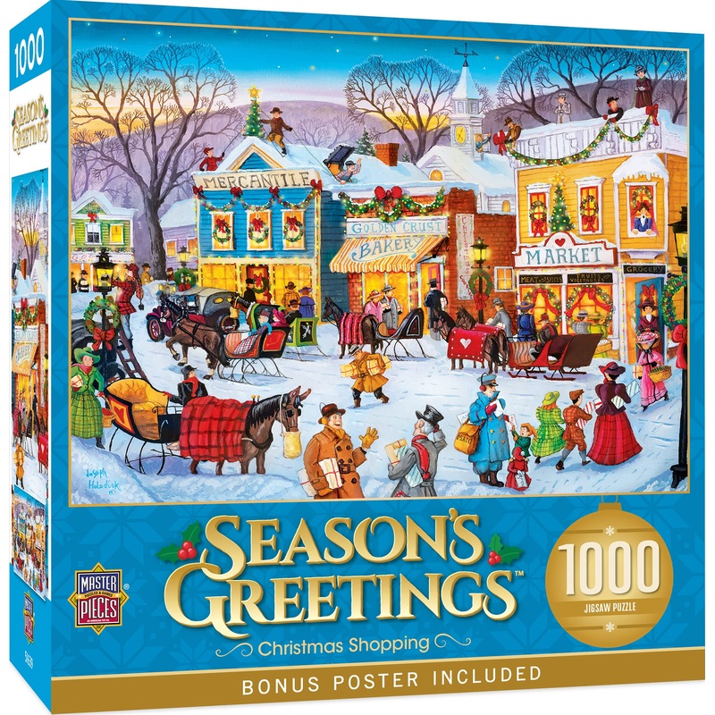 Christmas Shopping 1000 Pc