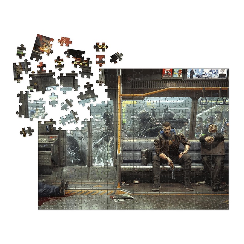 Cyberpunk 2077 Metro Life 1000 Piece Jigsaw Puzzle