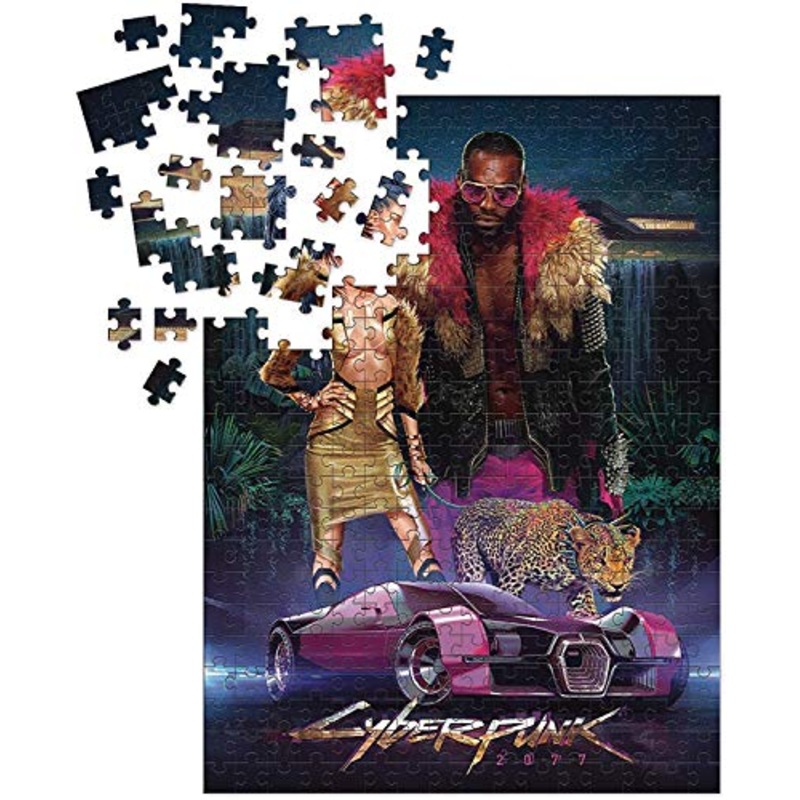 Dark Horse Deluxe Cyberpunk 2077 Neokitsch Puzzle, Multicolor