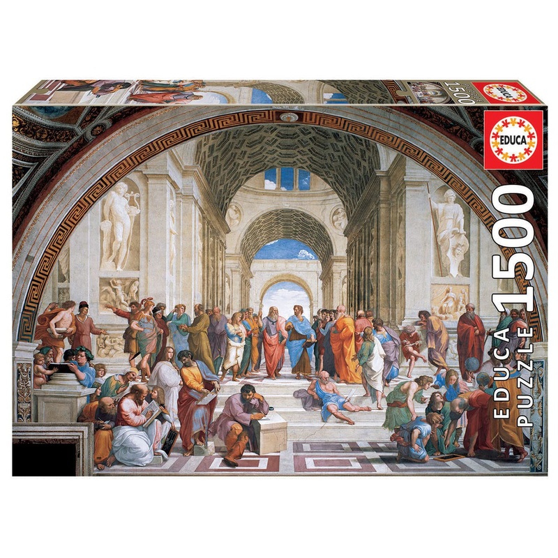 Educa 1500 Piece Jigsaw Puzzle - School Of Athens - 19273