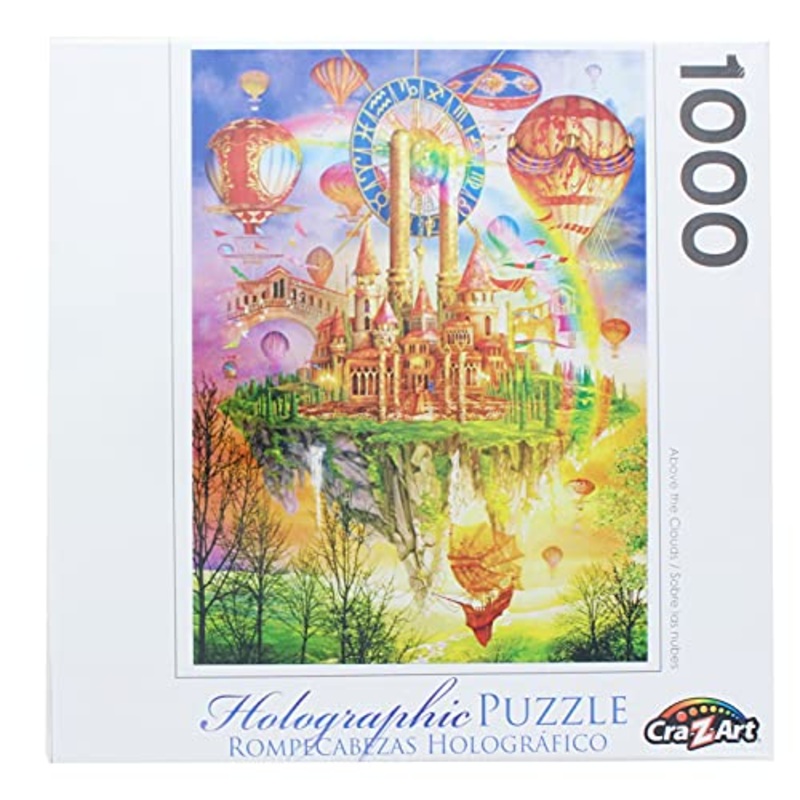 Holographic Puzzle Above The Clouds 1000 Piece By Lafayette Puzzle Factory