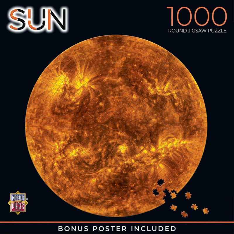 Masterpieces 1000 Piece Jigsaw Puzzle For Adults, Family, Or Kids - The Sun - 25''X25''