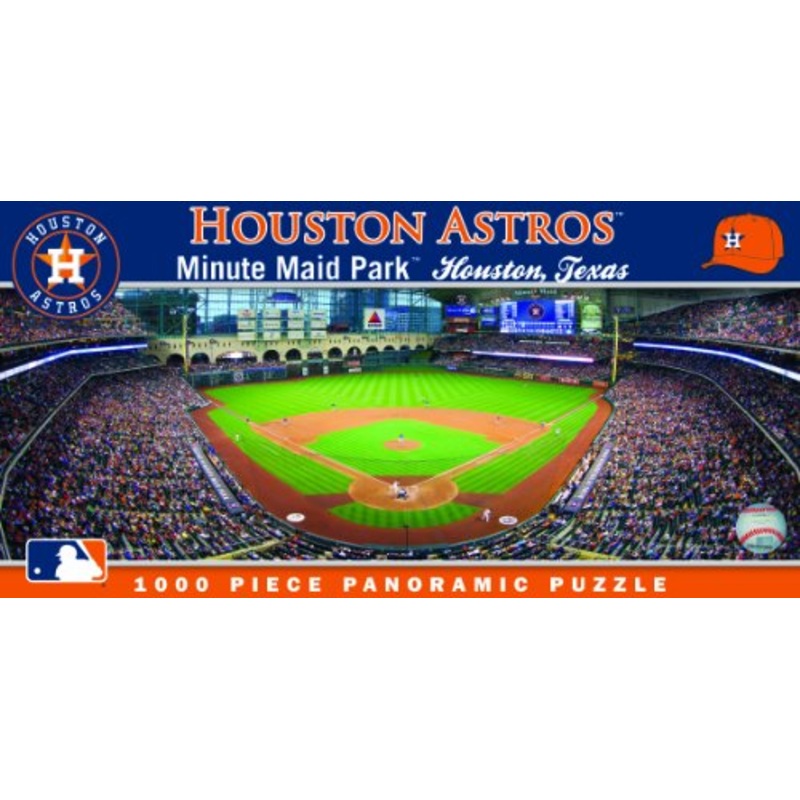 Masterpieces 91420: Houston Astros 1000Pc Panoramic Puzzle