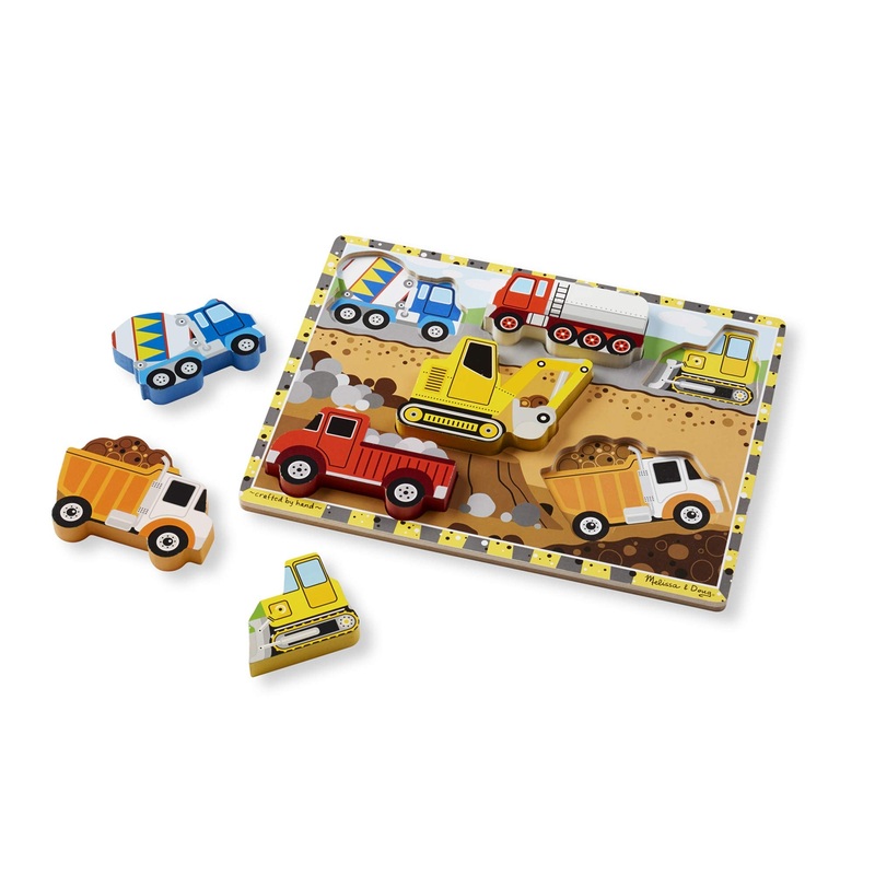 Melissa & Doug, Puzzle Chunky Construction