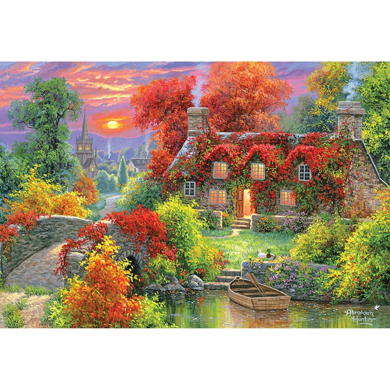 Roseart - Abraham Hunter - A Place To Be Still - 2000 Piece Jigsaw Puzzle For Adults