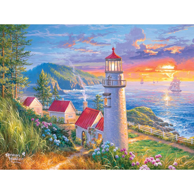 Roseart Abraham Hunter - Evening Watch - 500 Piece Jigsaw Puzzle