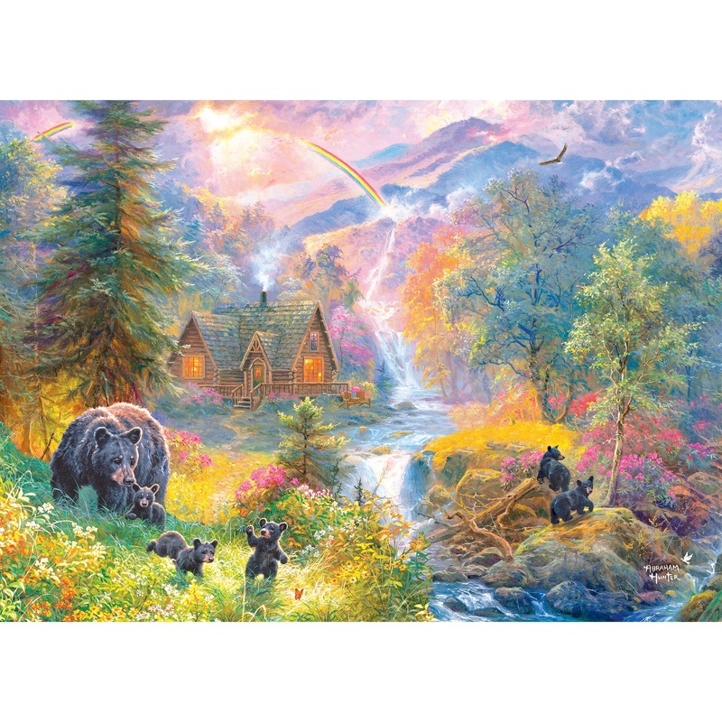 Roseart - Abraham Hunter - Mountain Mama - 1000 Piece Jigsaw Puzzle For Adults