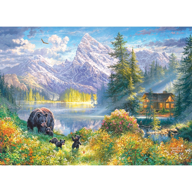 Roseart - Abraham Hunter - Mountain Morning - 1000 Piece Adult Jigsaw Puzzle