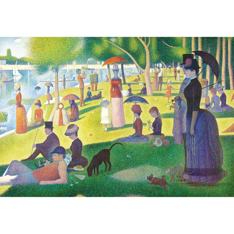 Roseart - Kodak Masters - A Sunday Afternoon On The Island Of La Grand Jatte By Georges Seurat - 2000 Piece Jigsaw Puzzle For Adults