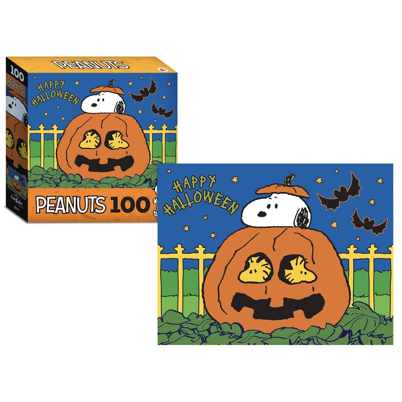 Roseart - Peanuts - Happy Halloween - 100 Piece Jigsaw Puzzle For Kids And Adults