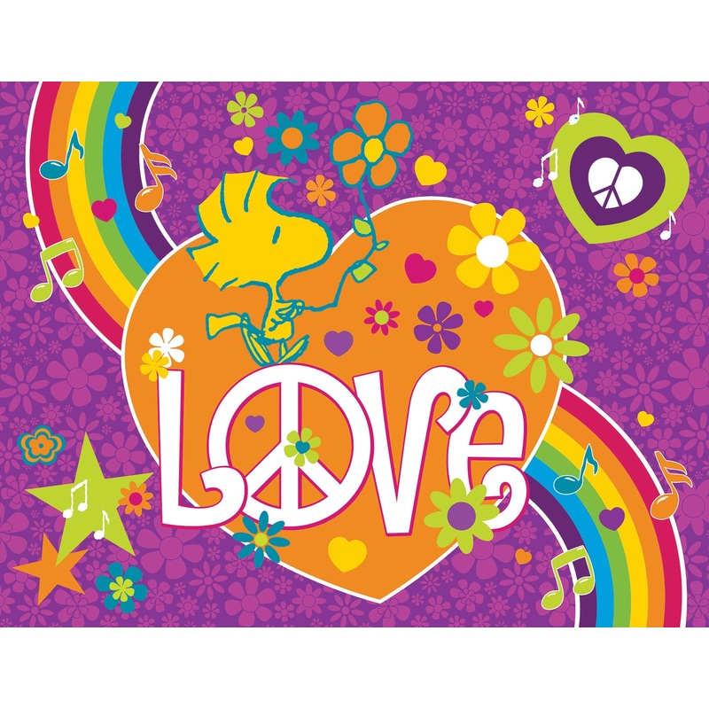 Roseart - Peanuts - Woodstock Love - 100 Piece Jigsaw Puzzle For Kids And Adults