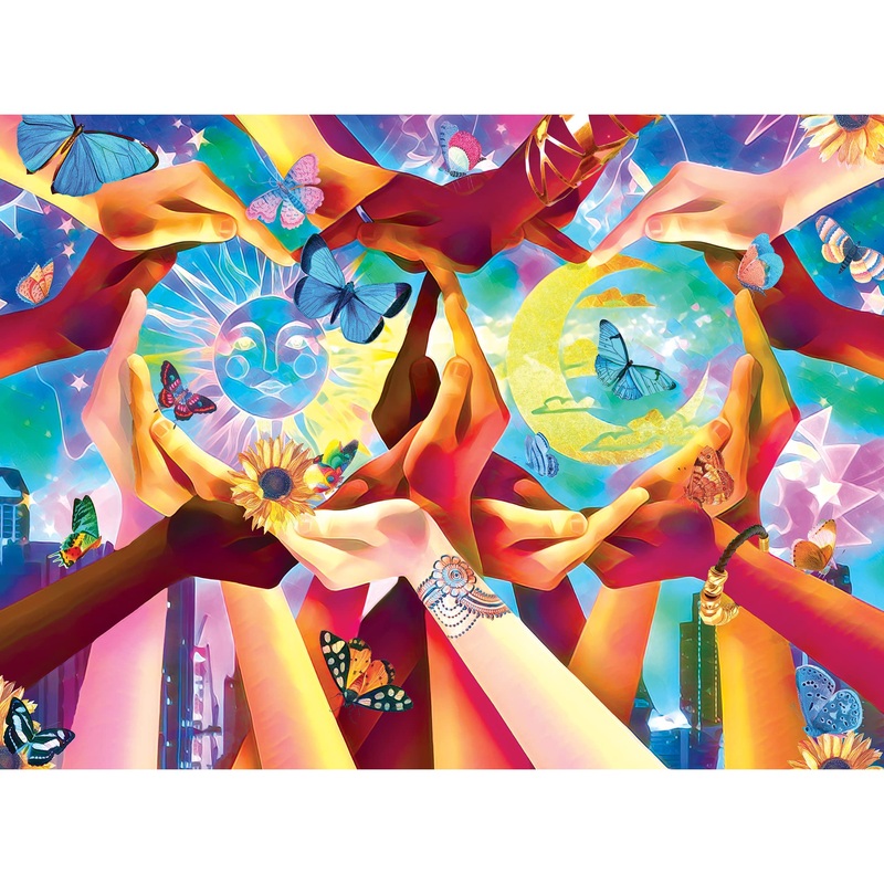 Roseart - Rose - Love Wins - 1000 Piece Jigsaw Puzzle For Adults