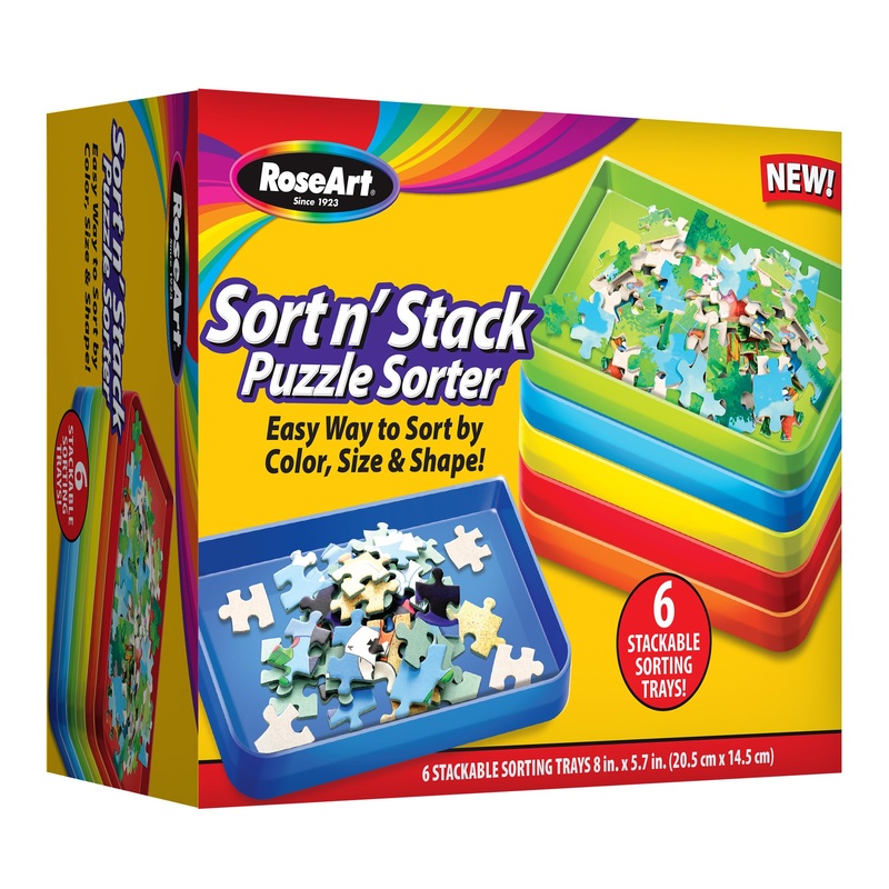 Roseart - Sort N'Stack Puzzle Sorter For Adults
